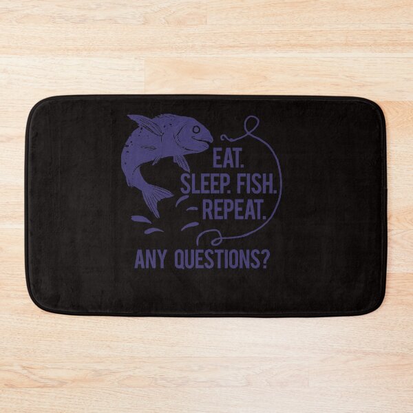 Item preview, EAT SLEEP FISH REPEAT- Design Logo designed and sold by Weloveshirts.