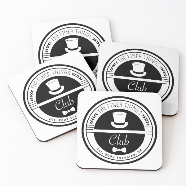 Item preview, The Finer Things Club (Black) designed and sold by hARTdesigns.