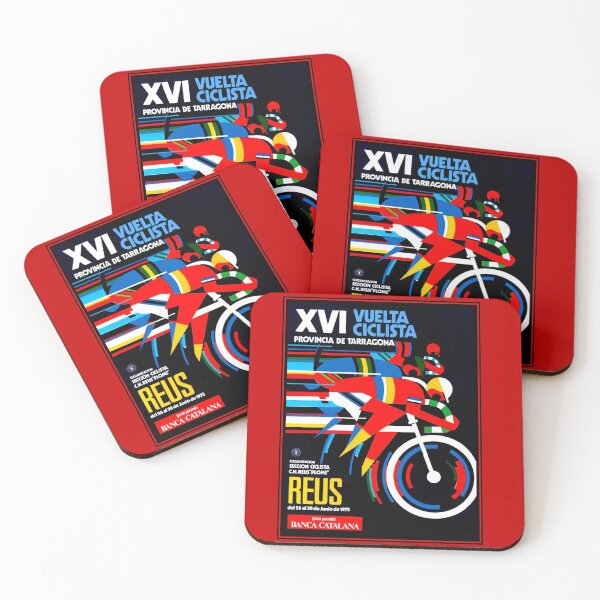 Item preview, VUELTA CICLISTA; VintageBicycle Racing Advertising Print designed and sold by posterbobs.