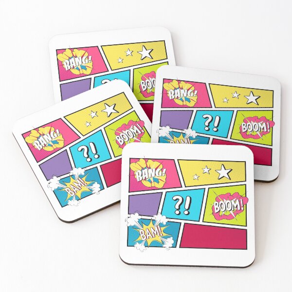 Item preview, Pop art comic mosaic. designed and sold by emphatic.