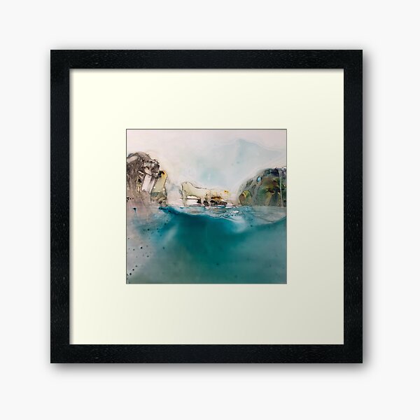 The Crossing Framed Art Print