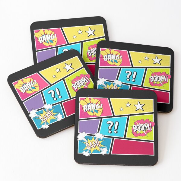 Item preview, Pop art comic mosaic. designed and sold by emphatic.