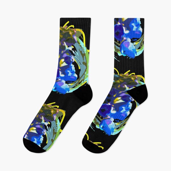 Item preview, colorful flowers drawing vortex designed and sold by ricobarinas.