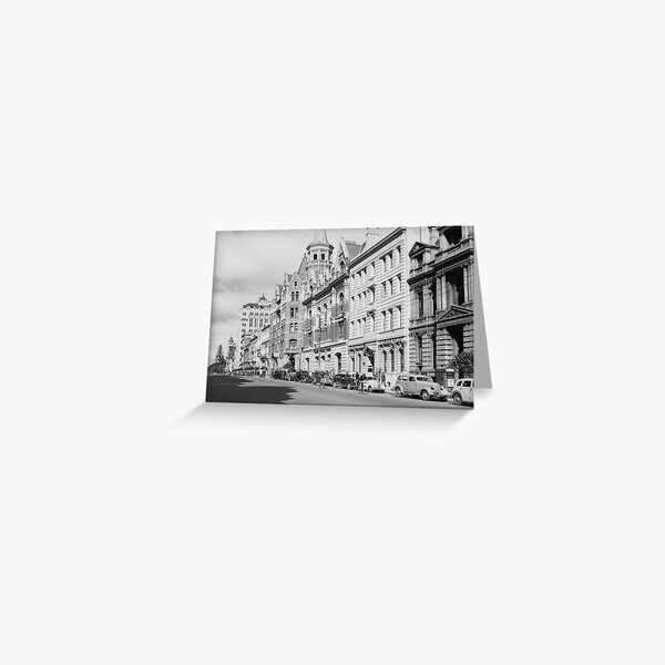 St George's Terrace, Perth, 1941, State Library of Western Australia Greeting Card