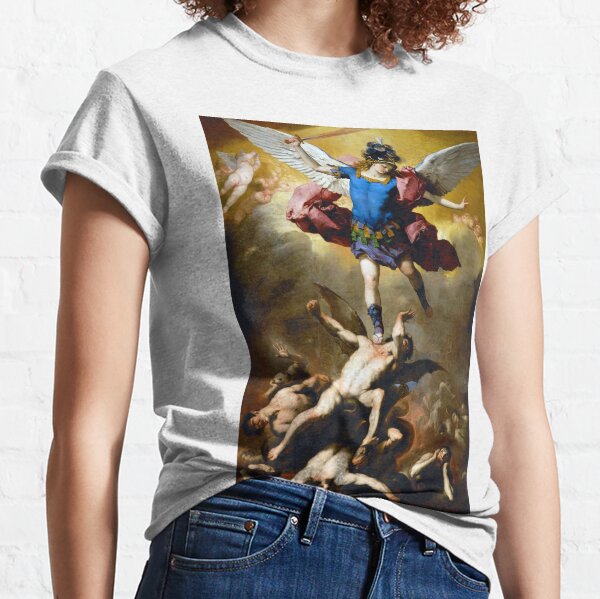 The Sacrifice of Manoah Long Sleeve T-Shirt by Luca Giordano