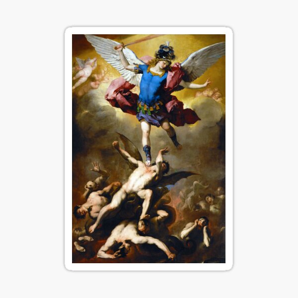Item preview, The Fall of the Rebel Angels by Luca Giordano (1666) designed and sold by allhistory.