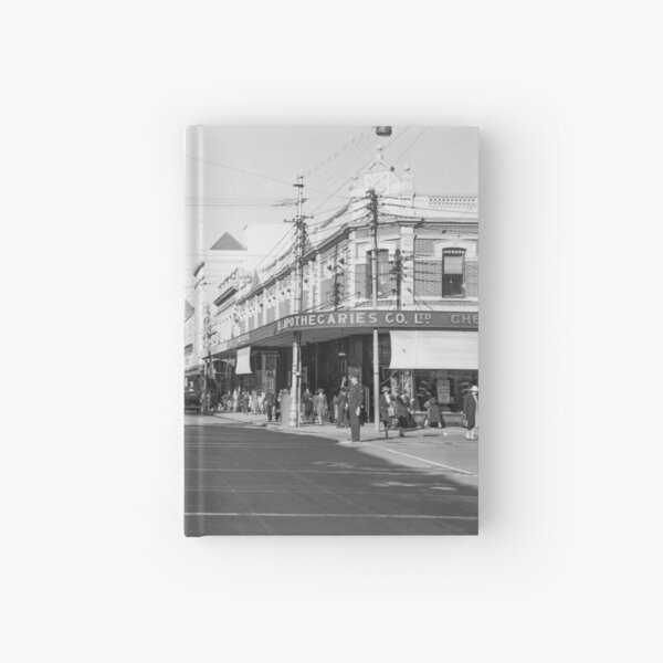 Murray Street, Perth, 1941, State Library of Western Australia Hardcover Journal