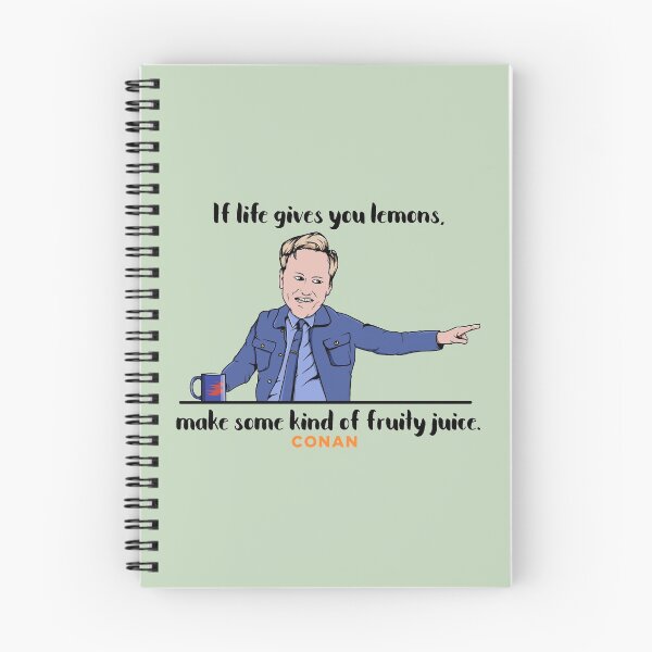 Item preview, CONAN Si la vida te da limones cita designed and sold by LICENSEDLEGIT.