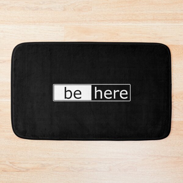 Item preview, Be Here present moment reminder designed and sold by Bluepress.