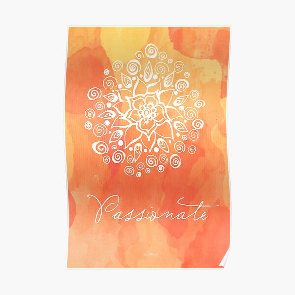 Sacral Chakra - Passionate Poster