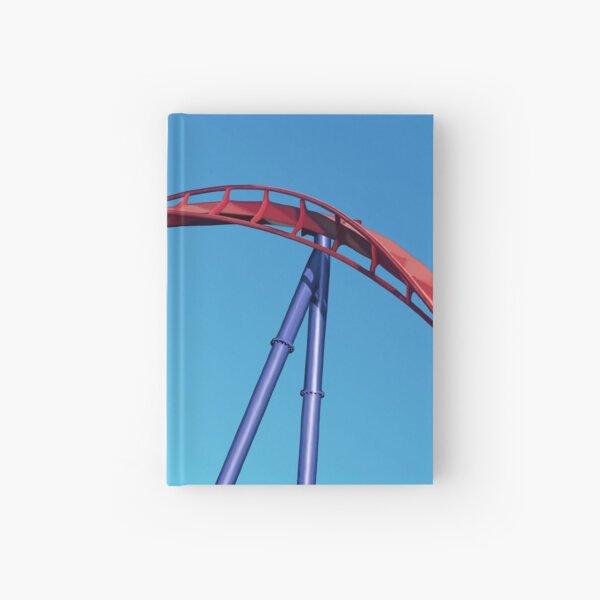 Roller Coaster Banshee Digital Painting Hardcover Journal