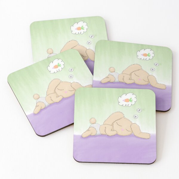Item preview, B. B. Bunny Sleeping Gender Neutral designed and sold by Myowu.