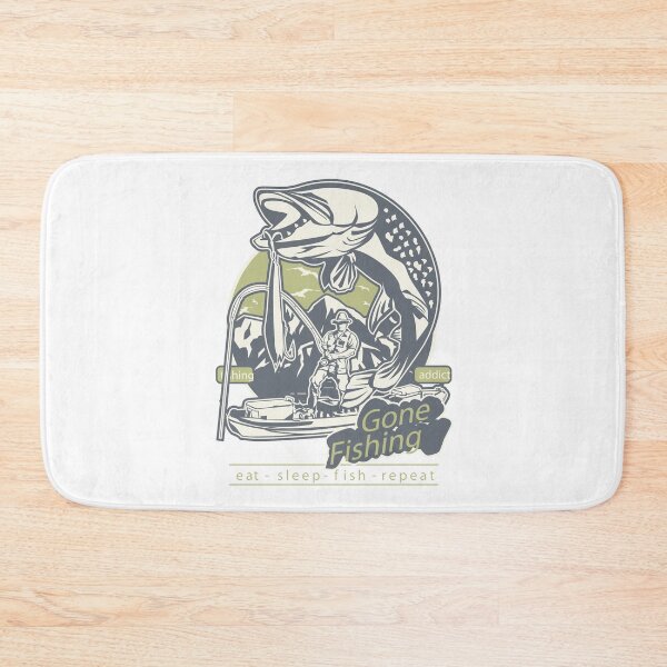 Item preview, gone fishing - fishing addict designed and sold by crack dsg.