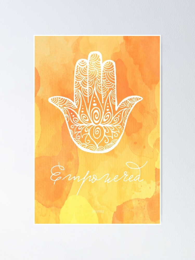 Alternate view of Solar Plexus Chakra - Empowered Poster