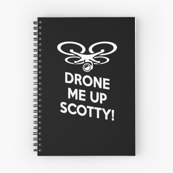 Item preview, DRONE ME UP SCOTTY! T-SHIRT designed and sold by BrandNewTeez.