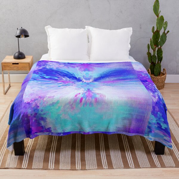 Item preview, Blue pastel with purple and pink colors designed and sold by BalloonPrints.