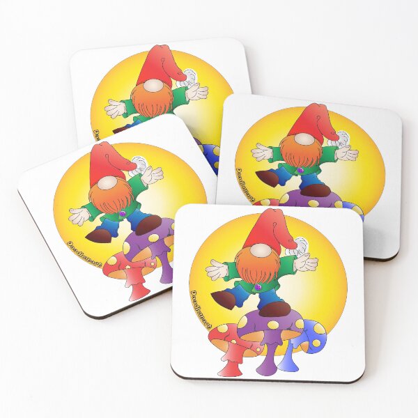 Item preview, Moonlight Mushroom Dance designed and sold by Doodlewort.