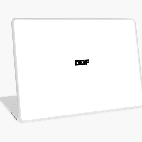 Roblox Oof Laptop Skins Redbubble - roblox oof sad face laptop skin by hypetype redbubble