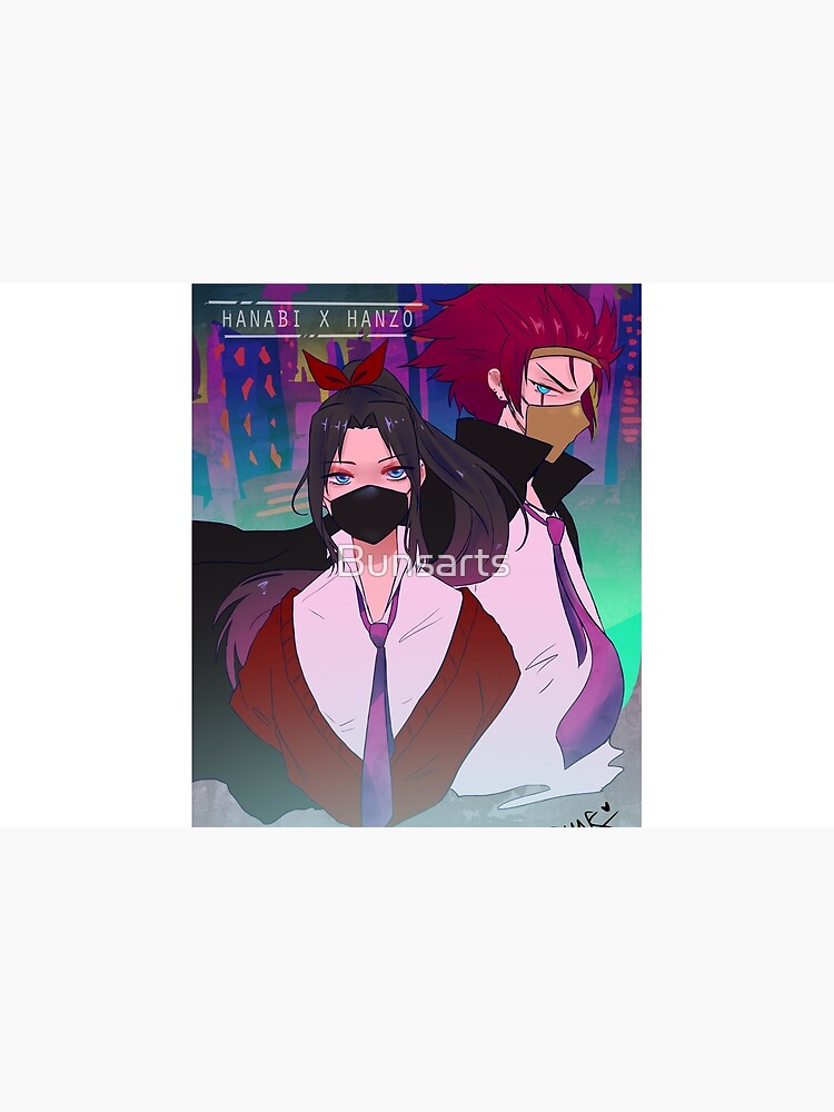Hanabi X Hanzo City Lights [MOBILE LEGENDS]" Laptop Sleeve for Sale by  Bunsarts | Redbubble