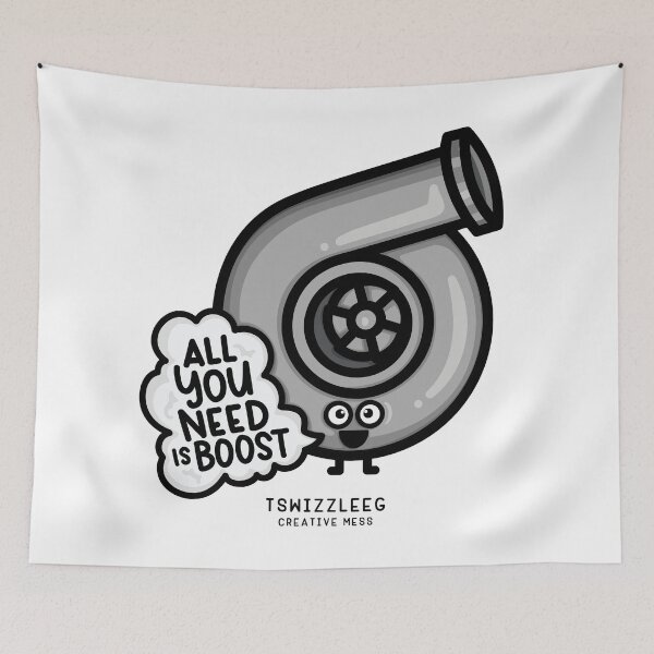 Item preview, Cutest Turbo - All You Need Is Boost designed and sold by TswizzleEG.