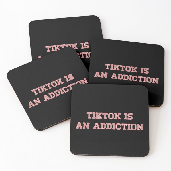 Item preview, TIKTOK IS AN ADDICTION designed and sold by campbellrb4.