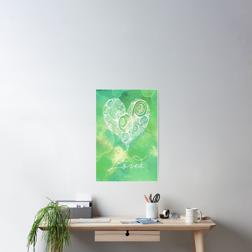 Heart Chakra - Loved Poster
