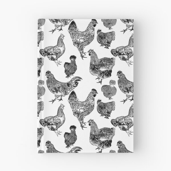 Aperçu de l'œuvre Chicken Yard Friends créée et vendue par StandoutSilkies.