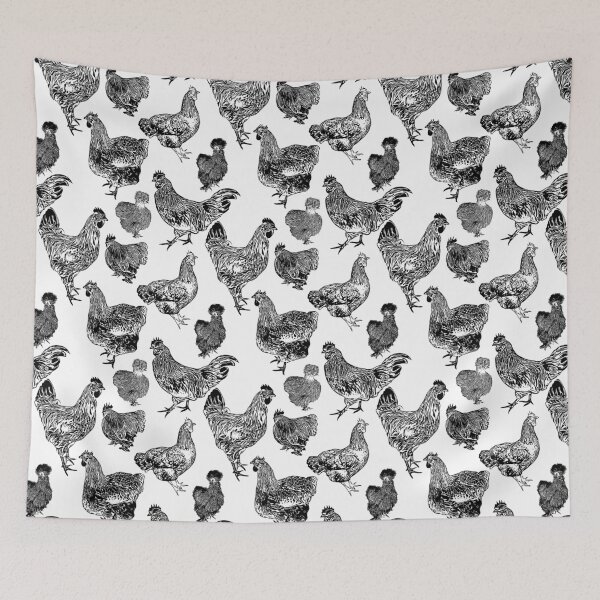 Item preview, Chicken Yard Friends designed and sold by StandoutSilkies.