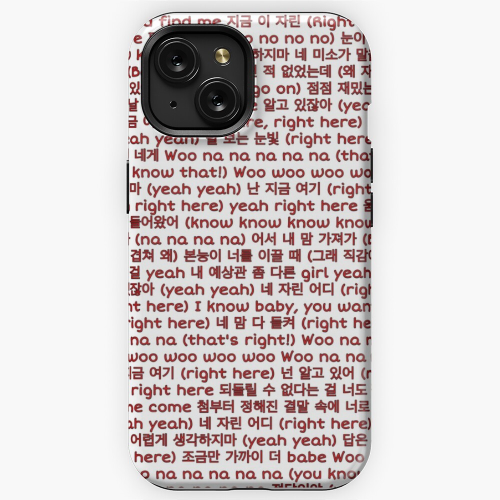 NCT 127 Simon Says lyrics iPhone Case for Sale by Alexia16