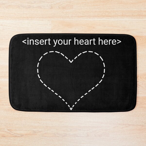 Item preview, <insert your heart here> designed and sold by Myowu.
