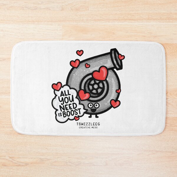 Item preview, Cutest Turbo - All You Need Is Boost (Hearts and Sparkle) designed and sold by TswizzleEG.