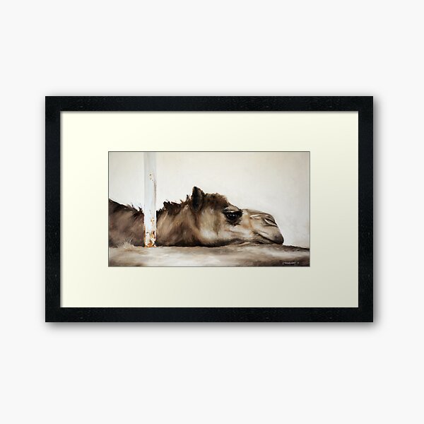 Betty: A Forty Degree Day Framed Art Print