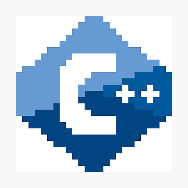 Lámina fotográfica «C++ pixel art» de 4k1k0-zyx | Redbubble