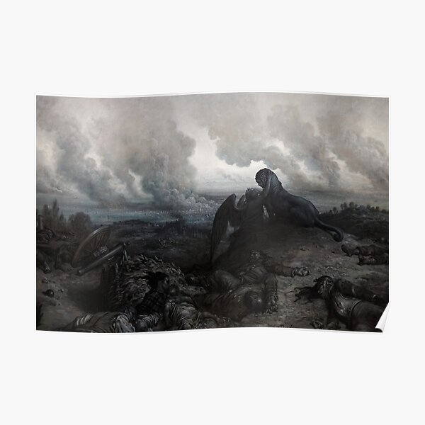 The Enigma - Gustave Dore - 1871 Poster