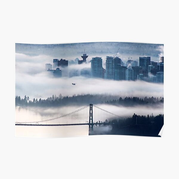 "Ultimate Vancouver Skyline Poster" Poster for Sale by PopCultureWow