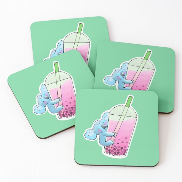 Item preview, Blue Koala Loves Bubble Tea designed and sold by SubtleSplit.