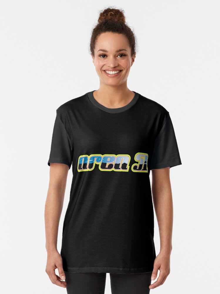 Alternate view of Area 51 Text Graphic T-Shirt