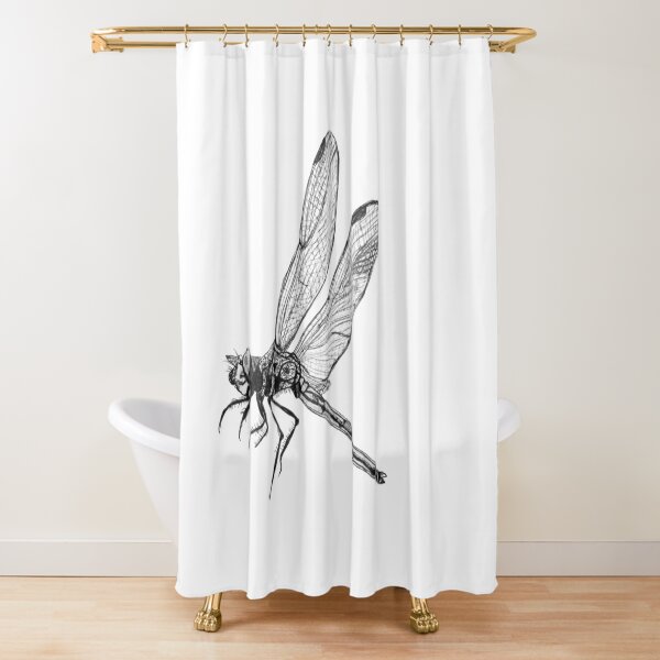 Hope the Dragonfly Shower Curtain
