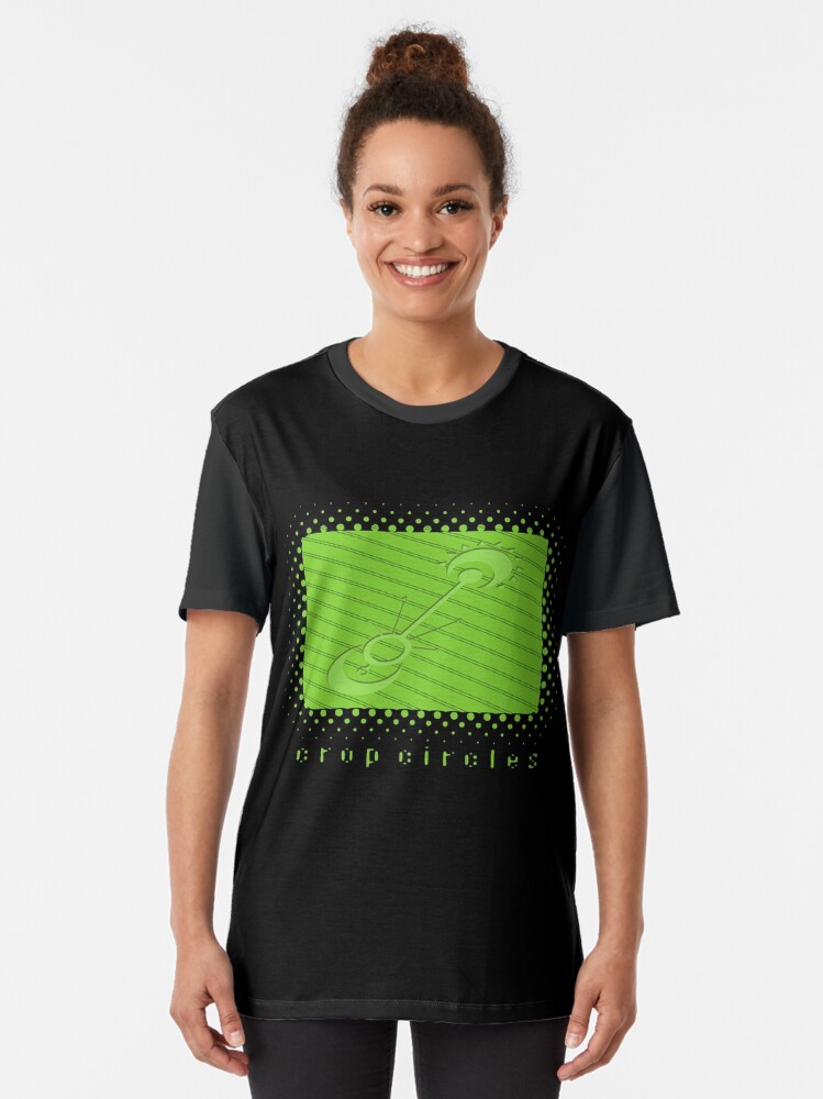 Alternate view of Crop Circles Graphic T-Shirt