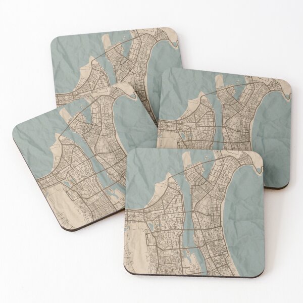 Item preview, Da Nang Sepia Map designed and sold by CPTVDesign.