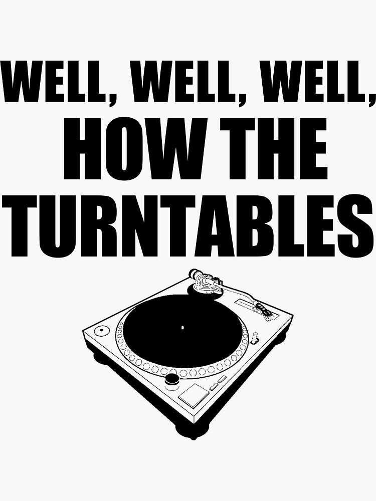 "The Office Scranton Turntables Michael Scott Paper Company" Sticker by