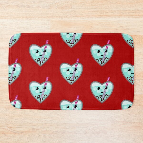 Item preview, Blue Bubble Tea Heart designed and sold by SubtleSplit.