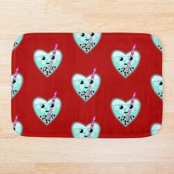 Item preview, Blue Bubble Tea Heart designed and sold by SubtleSplit.