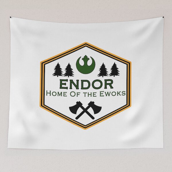 Item preview, Endor Home of the Ewoks  designed and sold by jtownsend64.