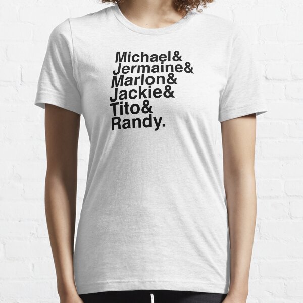The Brothers in Helvetica (Black Text) Essential T-Shirt
