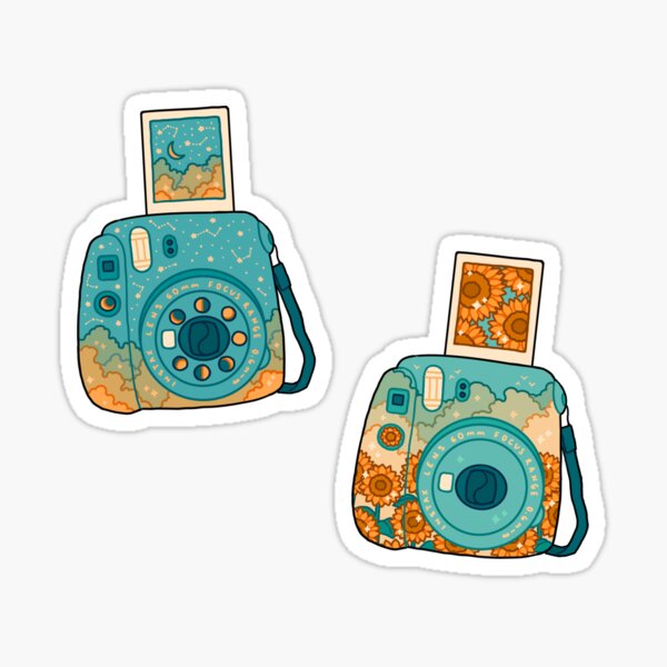 polaroids Sticker