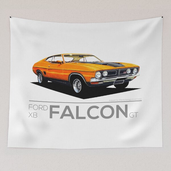 Item preview, 1975 XB Ford Falcon GT351 Hardtop - Automotive Classics designed and sold by Heartwall.