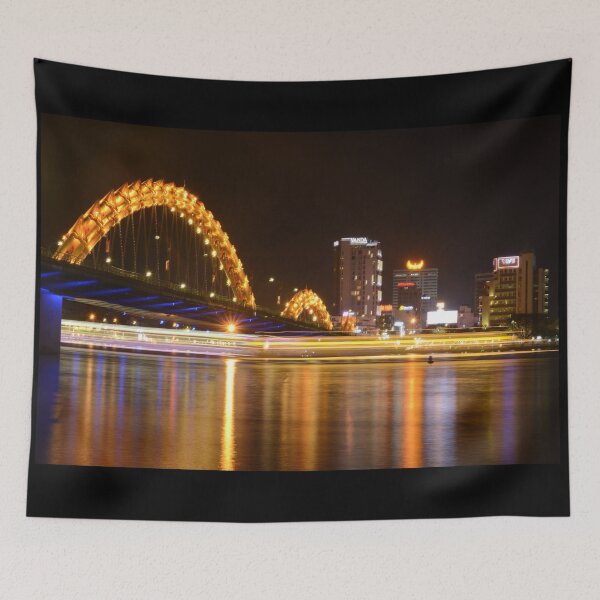 Item preview, Da Nang Dragon Bridge in Gold designed and sold by Mike Ashley.