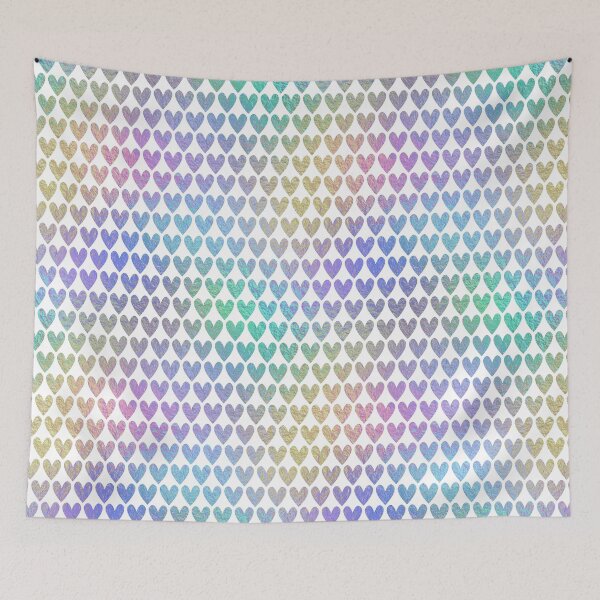Item preview, Rainbow Hearts designed and sold by Color Me F*@k!ng Happy.
