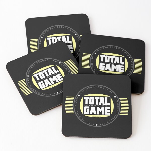 Item preview, 100% Total Game (Yellow Retro Feel) designed and sold by BLACKSUN-SHOP.